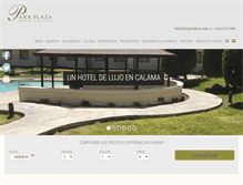 Tablet Screenshot of parkcalama.cl